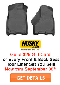 Save on Husky Floor Liners