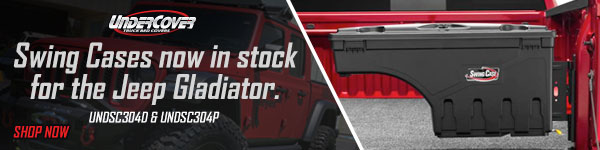 Swing Cases for the Jeep Gladiator