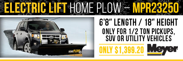 Electric Lift Home Plow