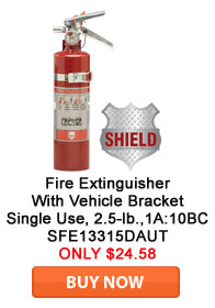 Save on Shield Fire Extinguisher