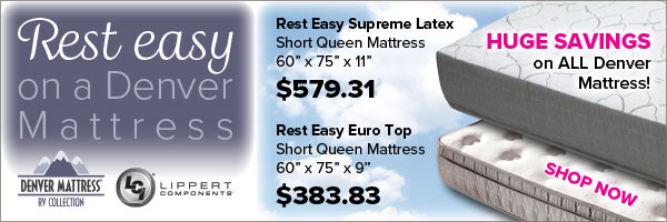 Save on Lippert Denver Mattress