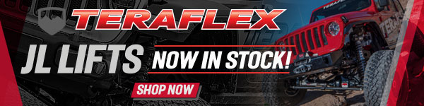 Teraflex JL Lifts now in stock