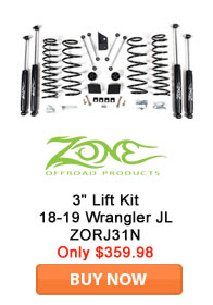 Save on Zone Lift Kit for JL