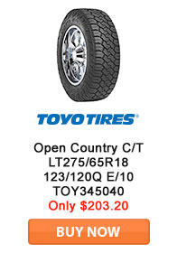 Save on TOYO TIRES