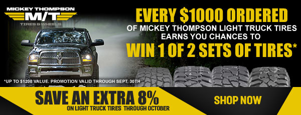 Save on Mickey Thompson