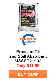 Save on Oil and Spill Absorbent