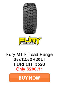 Save on FURY Off-Road