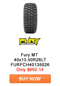 Save on Fury Off-Road