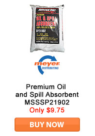 Save on Oil and Spill Absorbent