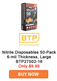 Save on BTP Nitrile Disposables