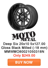 Save on Moto Metal