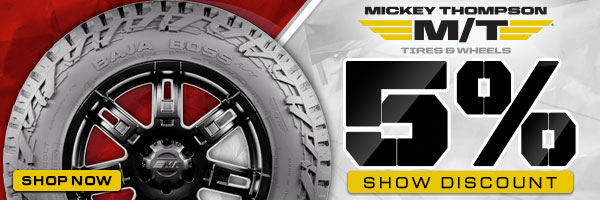 Save on Mickey Thompson