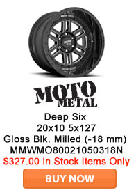 Save on Moto Metal