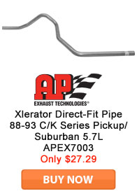 Save on AP Exhaust