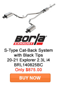 Save on Borla Exhaust