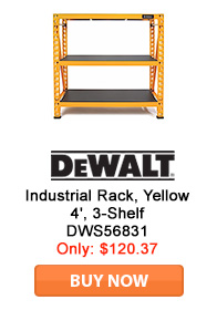 Save on DeWalt Shelving