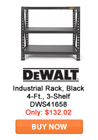 Save on DeWalt Shelving