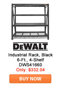 Save on DeWalt Shelving