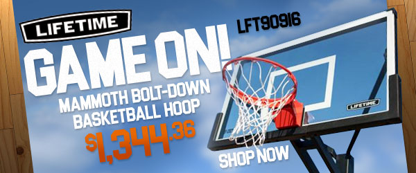 Save on Mammoth Baksetball Hoop