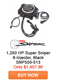 Save on Holley Sniper