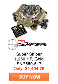 Save on Holley sniper