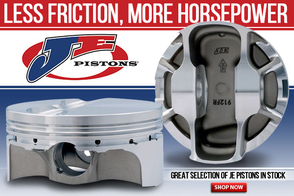 JE Pistons in stock