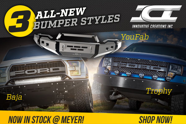 3 NEW ICI Bumper Styles