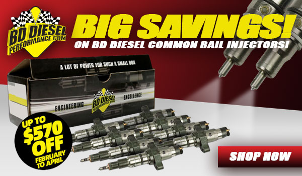 BD Diesel Common Rail Injectors