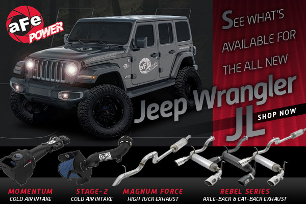 aFe Power for Wrangler JL!