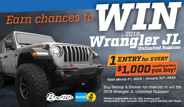 Win a Wrangler JL!