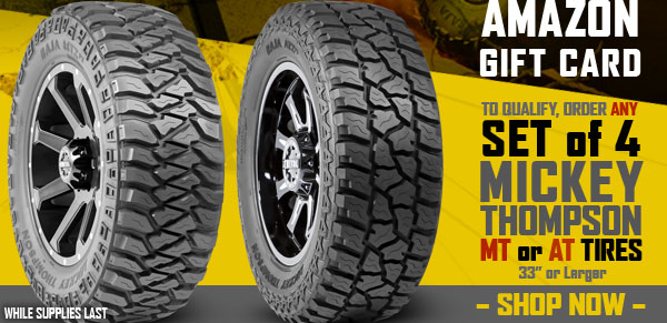 Save on Mickey Thompson!