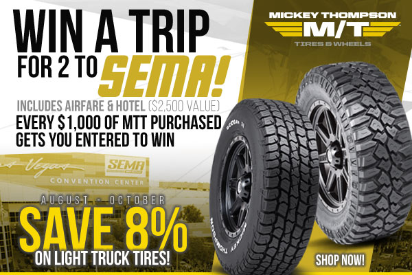 Win a Trip to SEMA