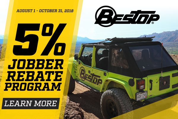 Bestop Jobber Rebate Program