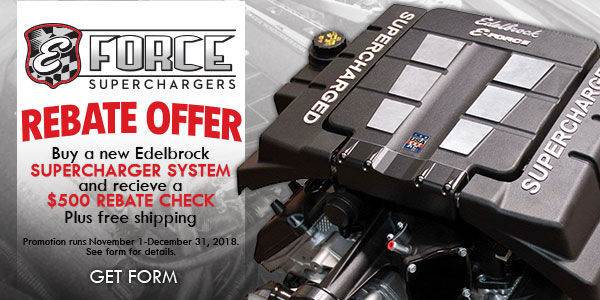 Edelbrock rebate offer