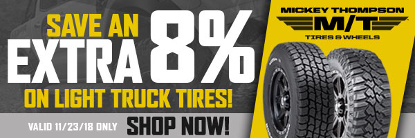 Save on Mickey Thompson