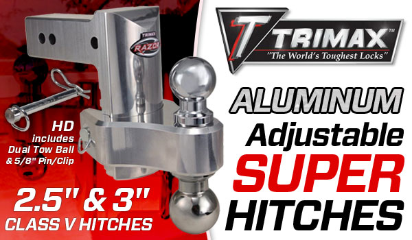 Trimax Aluminum Hitches