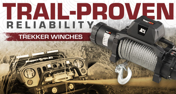 Rugged Ridge Trekker Winches