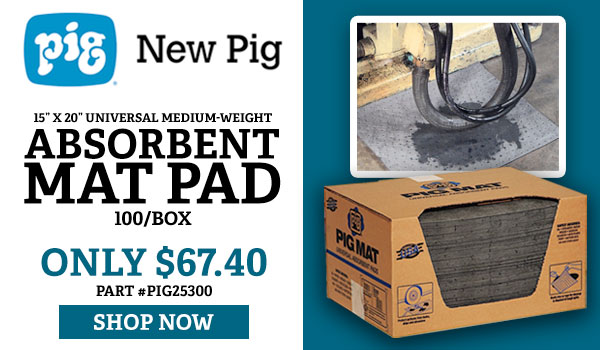 New Pig Absorbment Mats