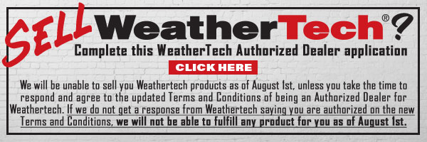 WeatherTech Authorized Dealer Appllication