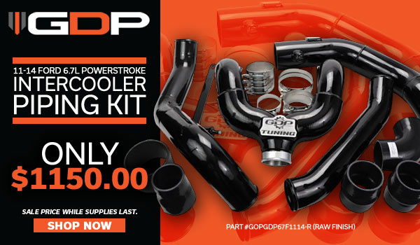 GDP Intercooler Piping Kit