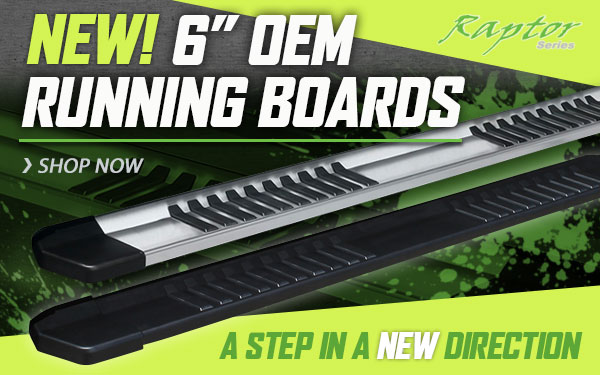 New OEM Running Boards