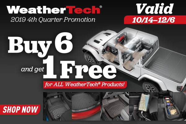 WeatherTech Promo