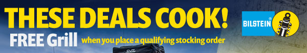 Free Grill with Qualifying Purchase from Bilstein