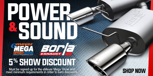 Save on Borla Exhaust