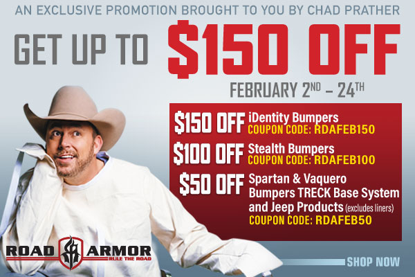 Save on Road Armor