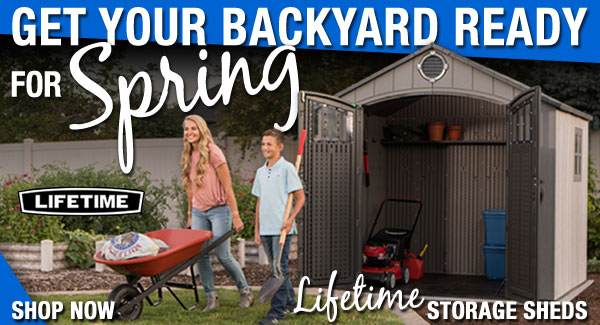 Lifetime Storage Sheds