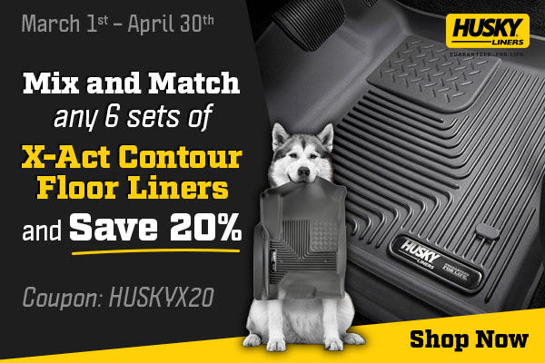 Save big on Husky Liners