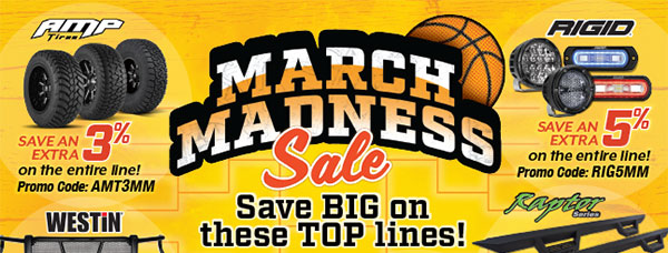 Save during March Madness!