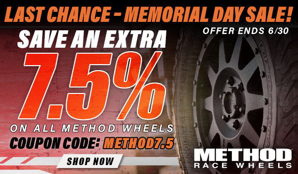 Save on Method Race Wheels