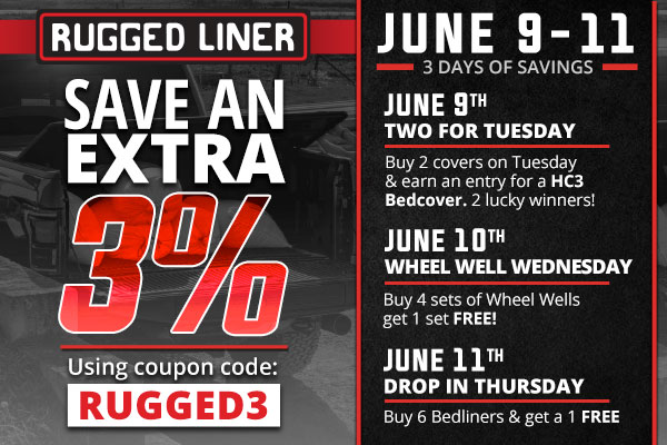 Save on Rugged Liner